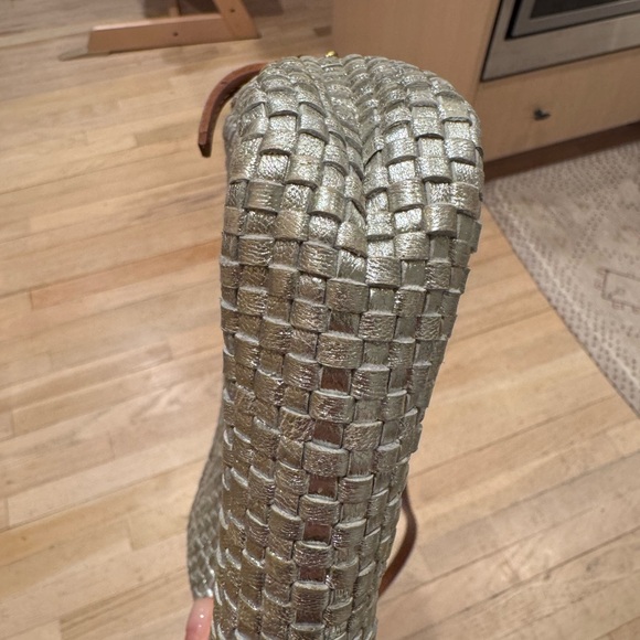 Clare V. Midi Sac - Silver Woven - Picture 10 of 11